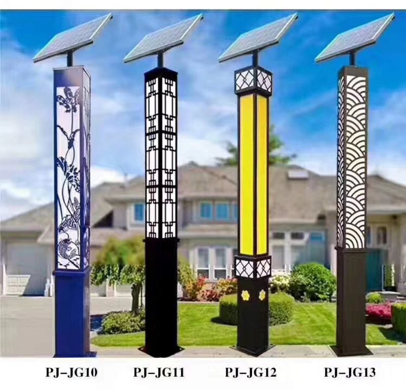 古风方形太阳能庭院灯